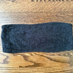 Merritt Charles Kerry Bandeau | Charcoal Lace